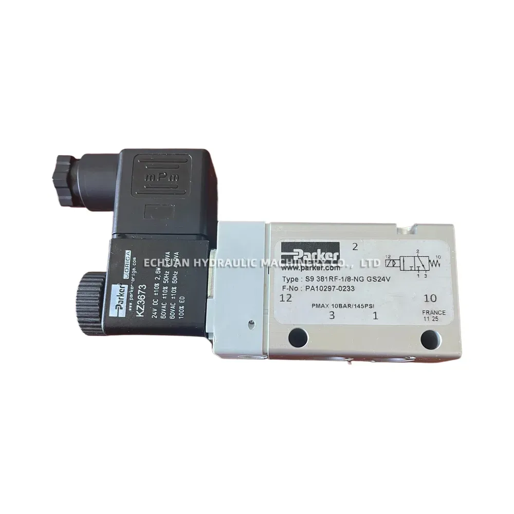 Parker S9 381RF-1/8-NG GS24V Pneumatic Solenoid Valve