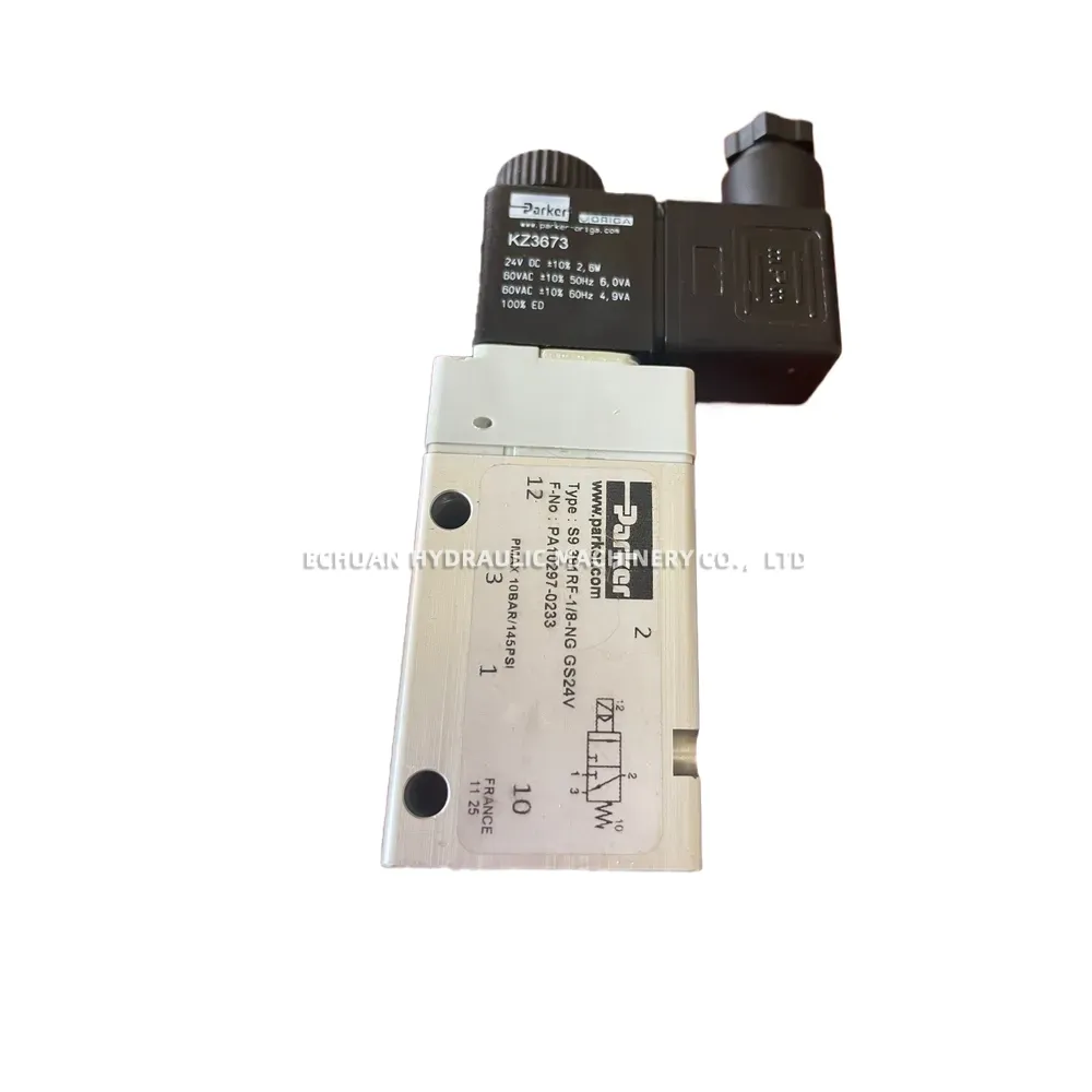 Parker S9 381RF-1/8-NG GS24V Pneumatic Solenoid Valve