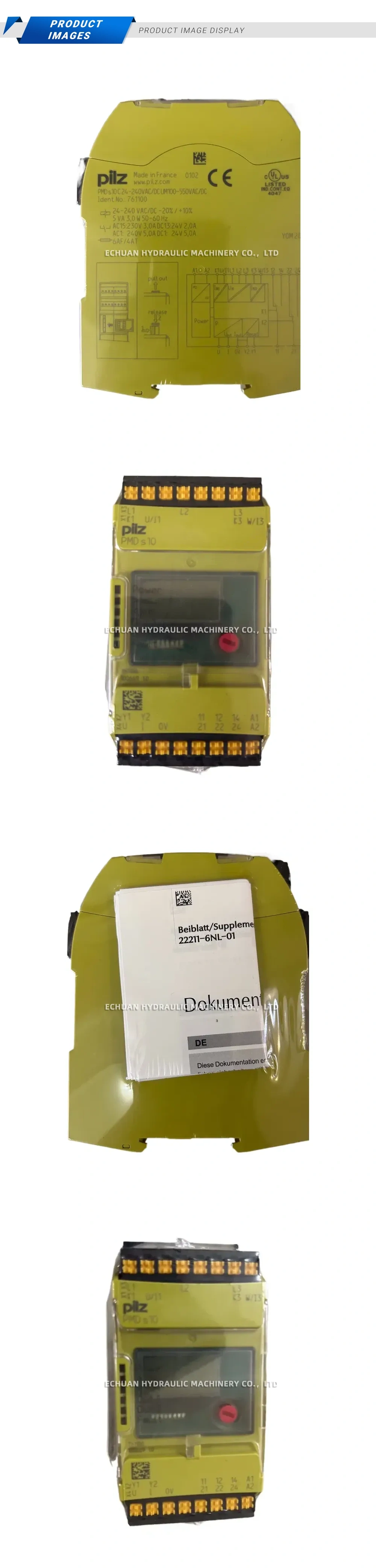 Pilz PMD s10 Safety Monitoring Relay Description