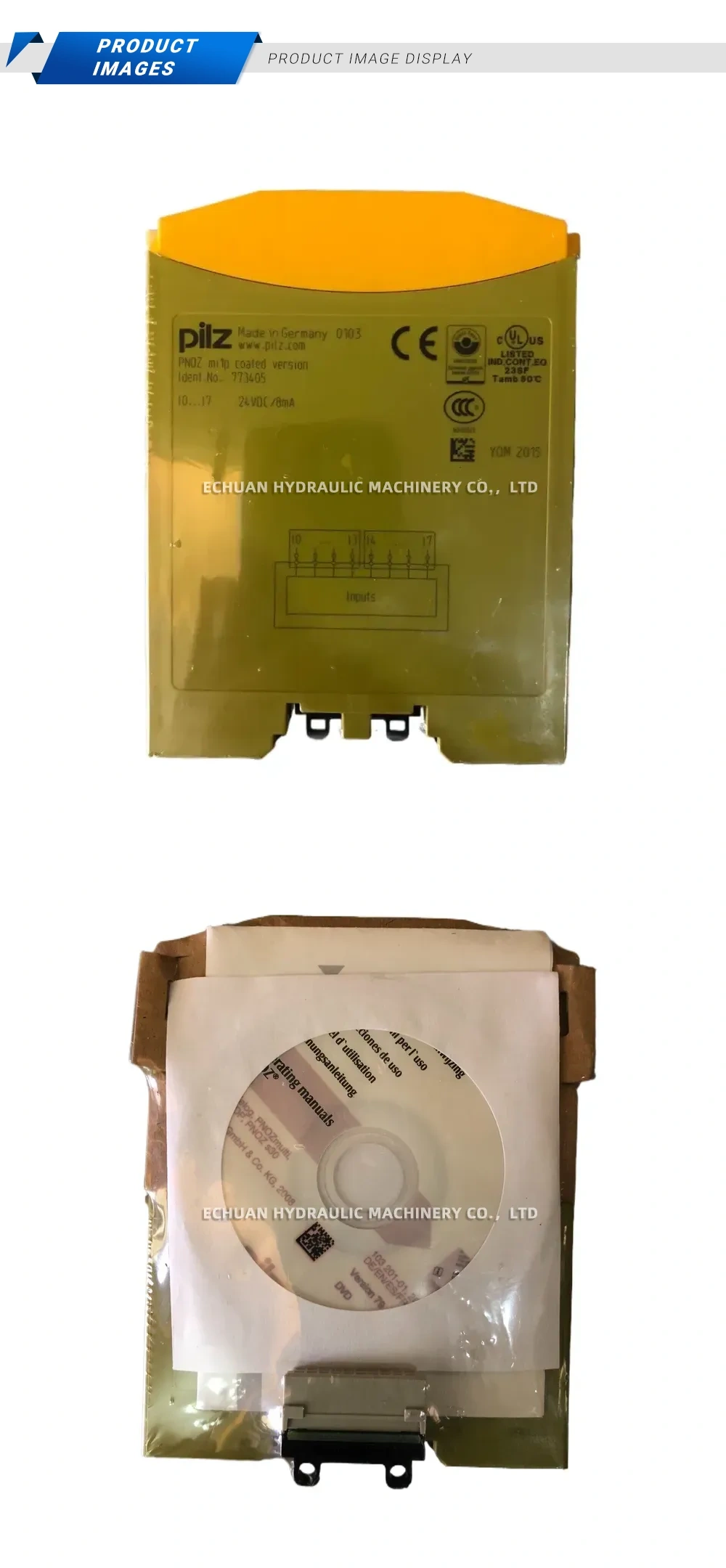 Pilz PNOZ m1p Safety Relay Base Unit Description
