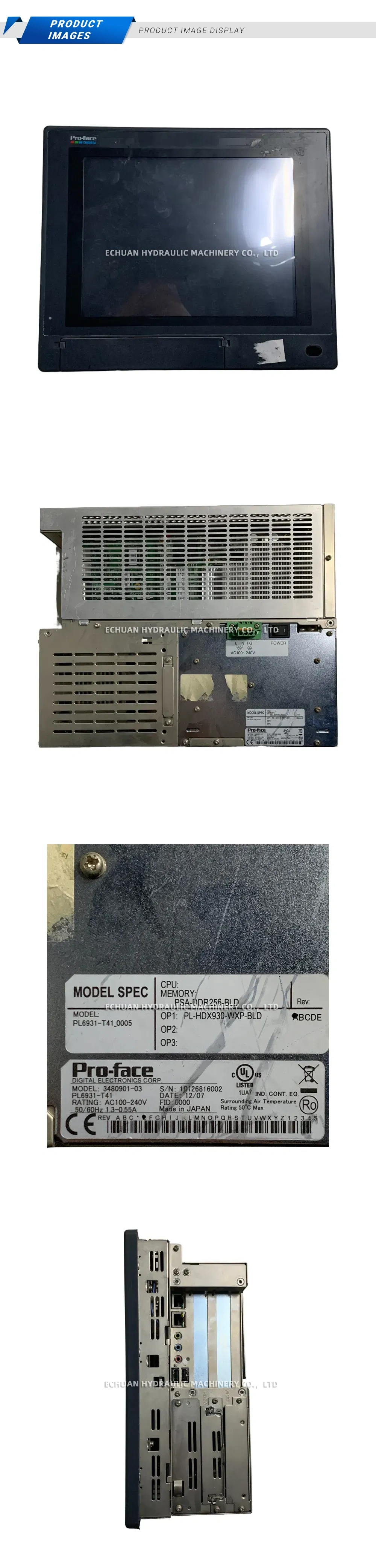 Pro-face PL6931-T41 Industrial Panel PC Description