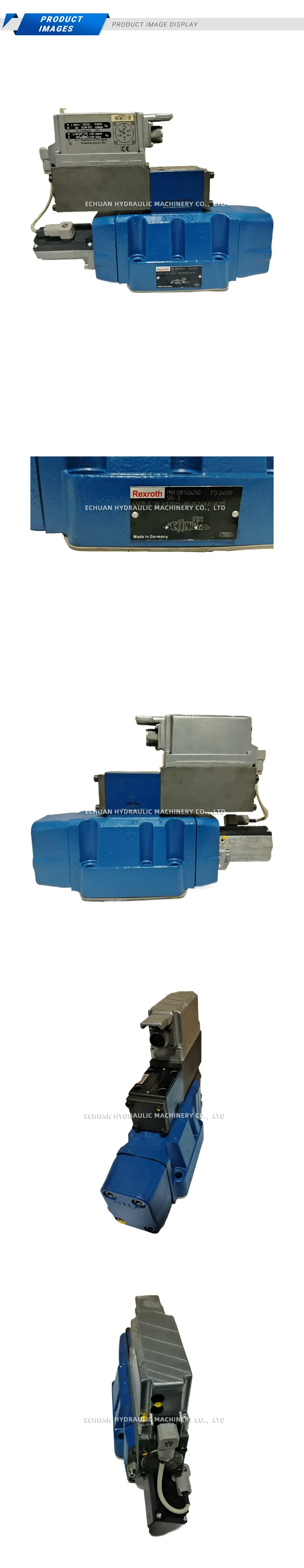 Rexroth 4WRLE 16 V120M-30/G24K0/A1M High-Response Directional Control Valve Description