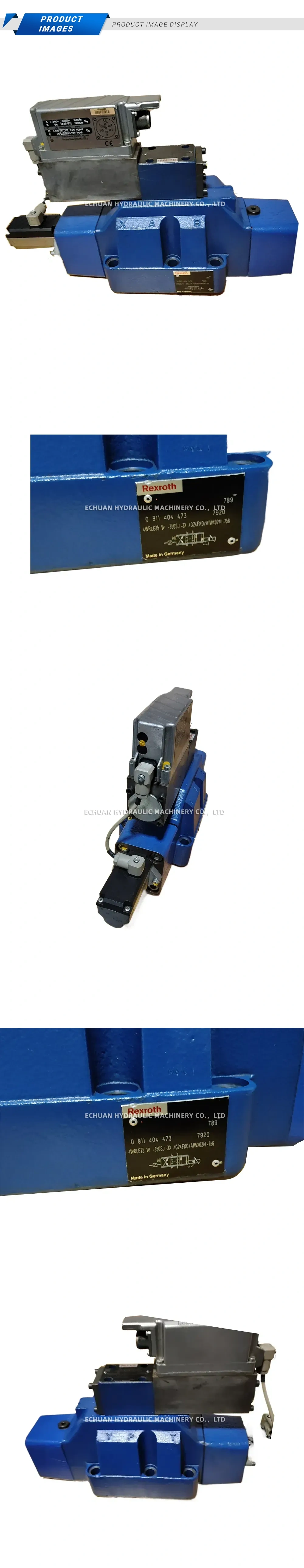 Rexroth 4WRLE25 W-350SJ-3X/G24EK0/A1M-756 Proportional Directional Control Valve Description
