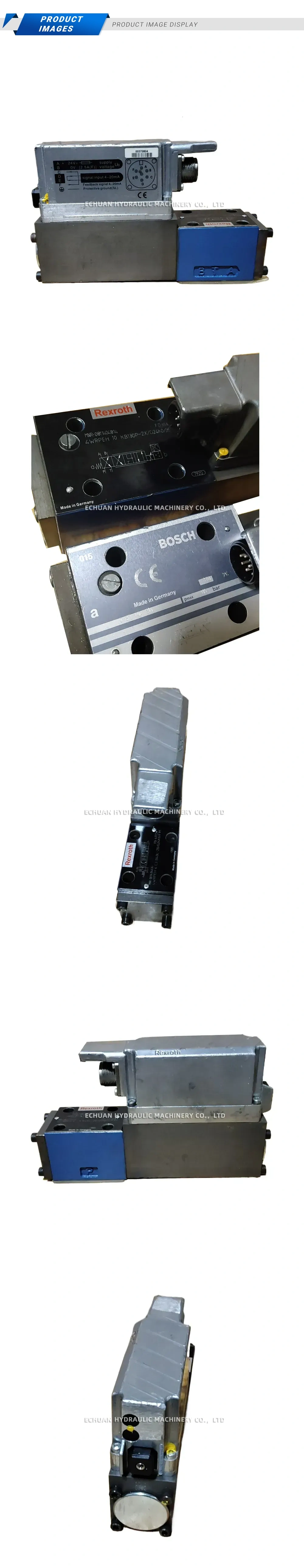 Rexroth 4WRPEH 10 C3 B100L-2X/G24K0/F1M Proportional Directional Control Valve with Integrated Electronics Description