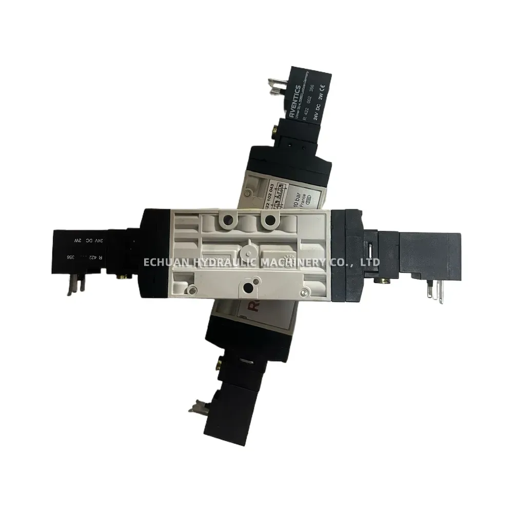 Rexroth R422 102 043 Pneumatic Solenoid Valve Manifold