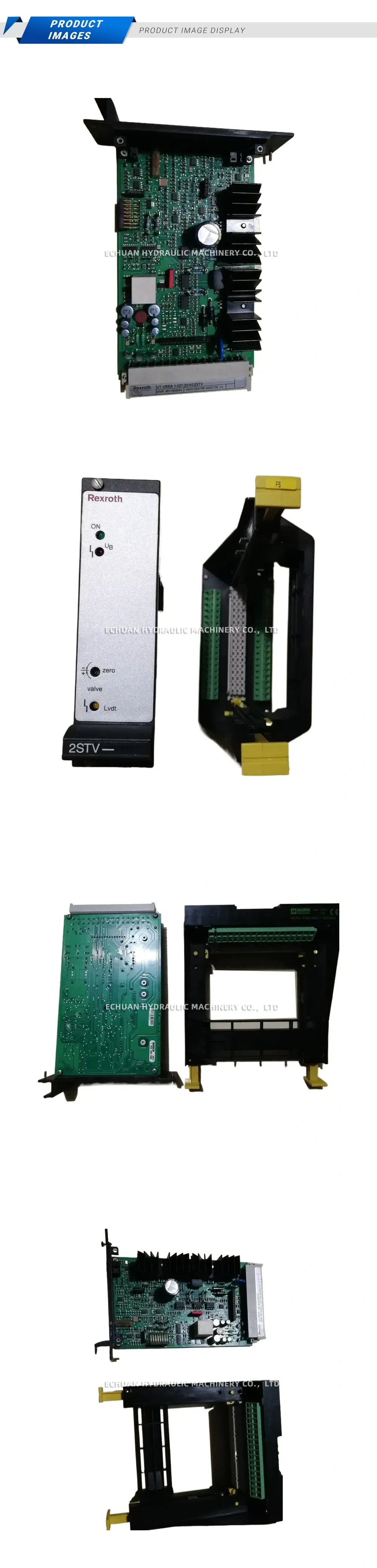 Rexroth VT-VRRA 1-527-20/V0/2STV Proportional Valve Amplifier Card Description