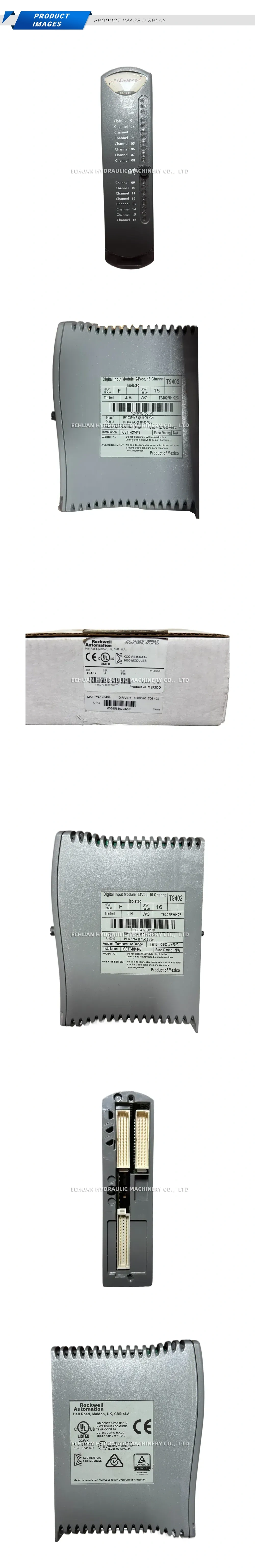 Rockwell Automation T9402 Digital Input Module Description