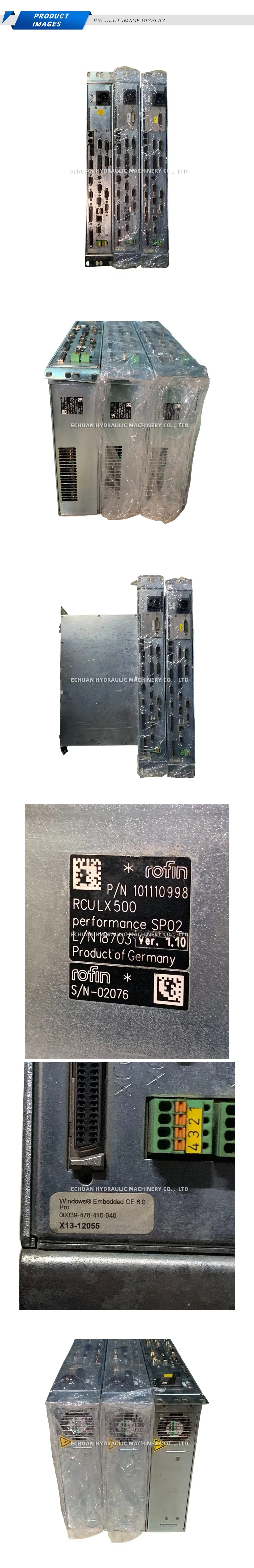 Rofin RCULX 500 Industrial Control Unit Description
