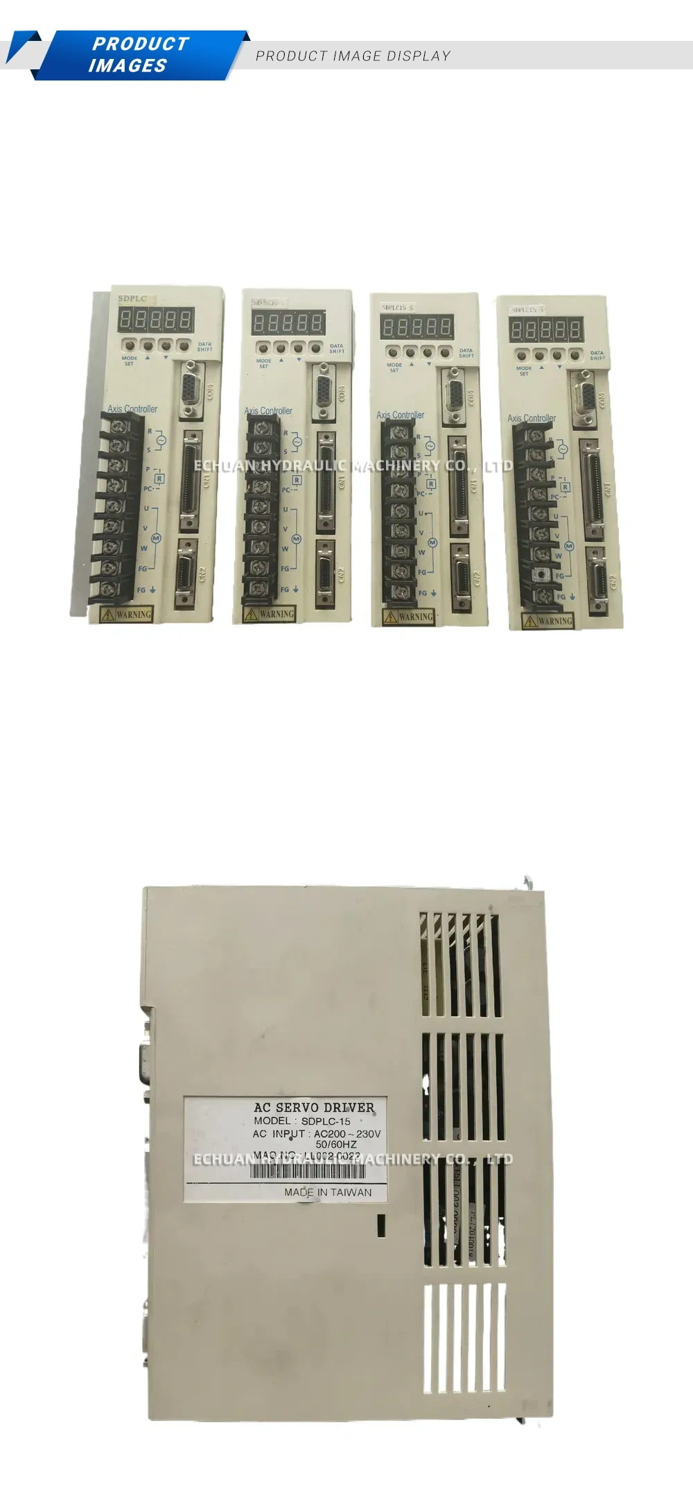SDPLC-15 AC Servo Driver Description
