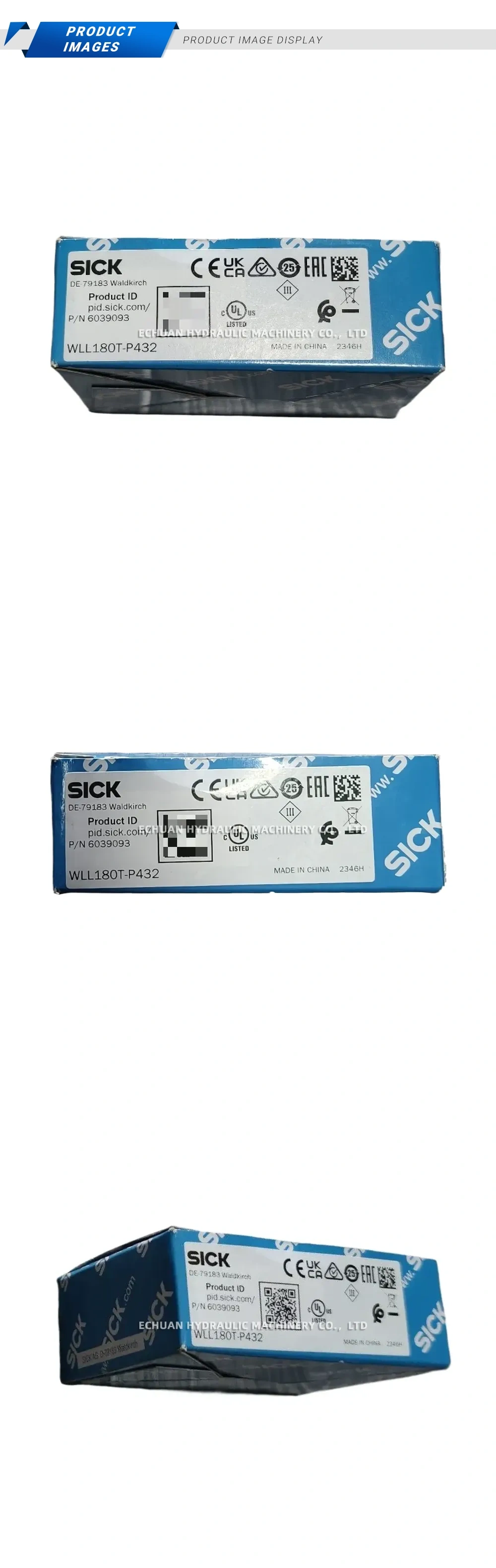 SICK WLL180T-P432 Fiber Optic Amplifier Description