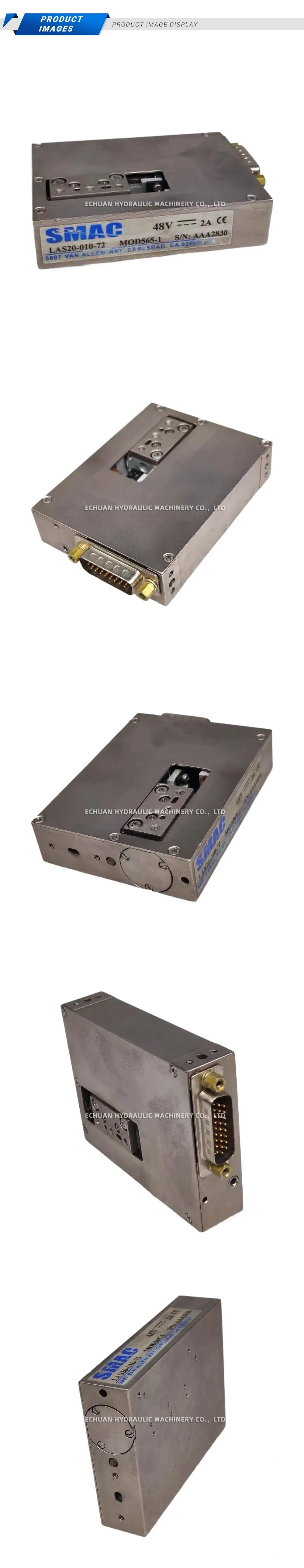 SMAC LAS20-010-72 Linear Actuator Description