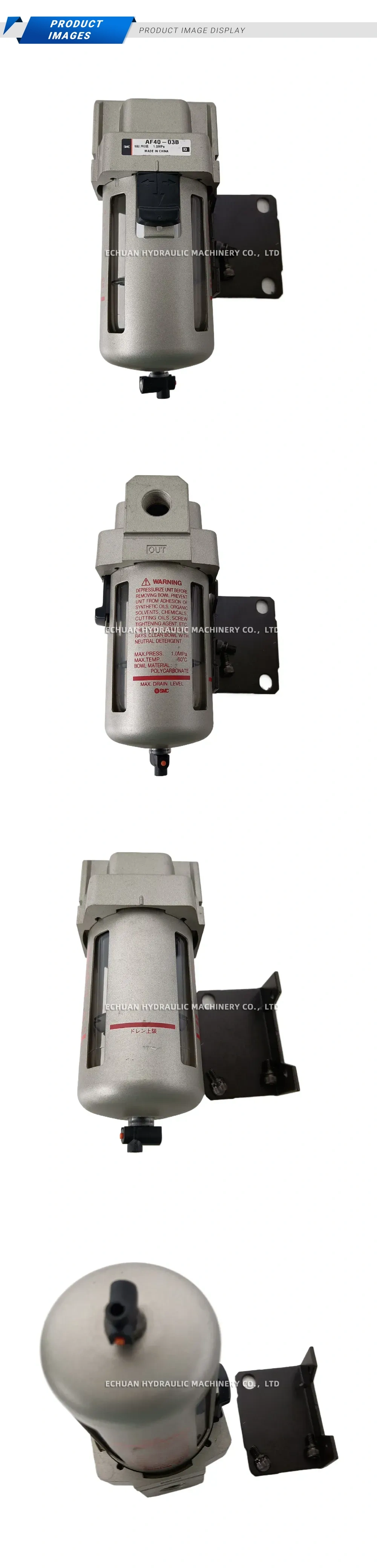 SMC AF40-03B Pneumatic Air Filter Description