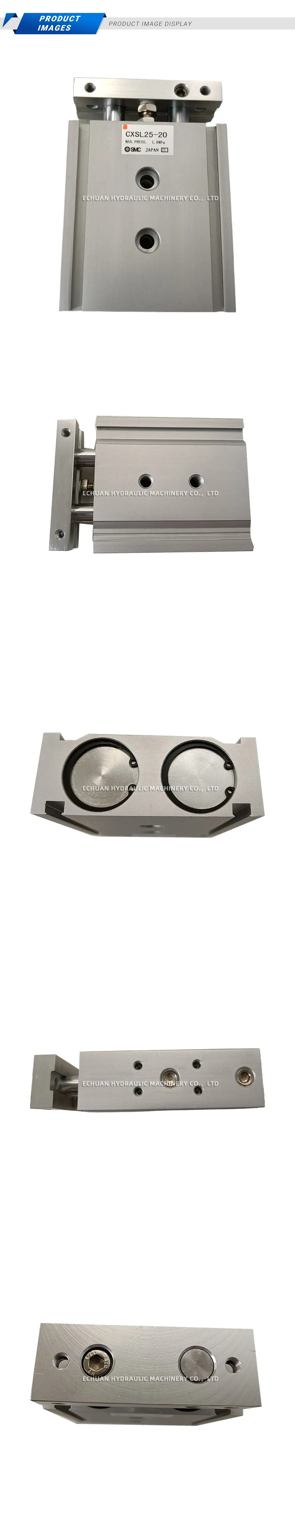 SMC CXSL25-20 Air Slide Table Cylinder Description