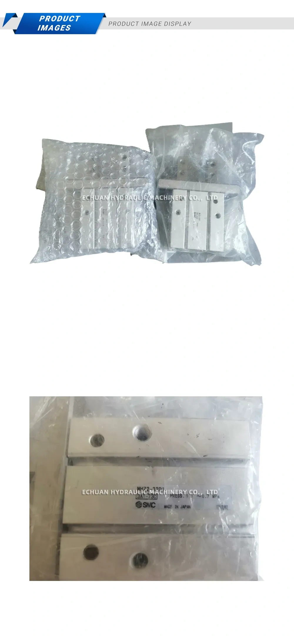 SMC MHZ2-32D1 Flat Type Air Gripper Description