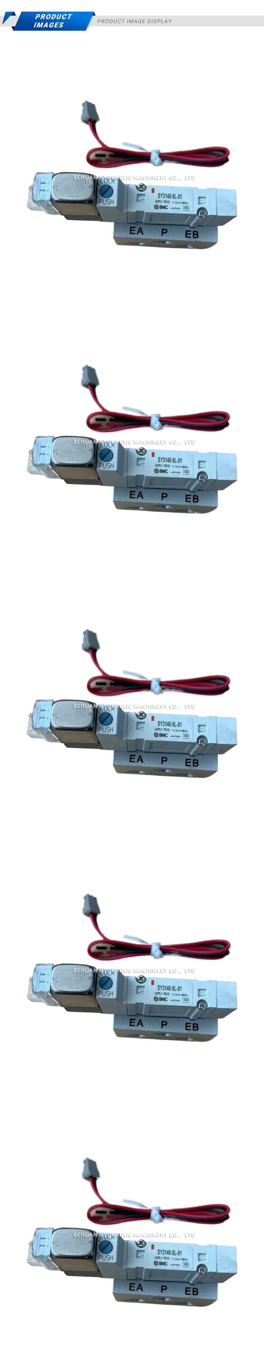 SMC SY3140-5L-01 Solenoid Valve Description