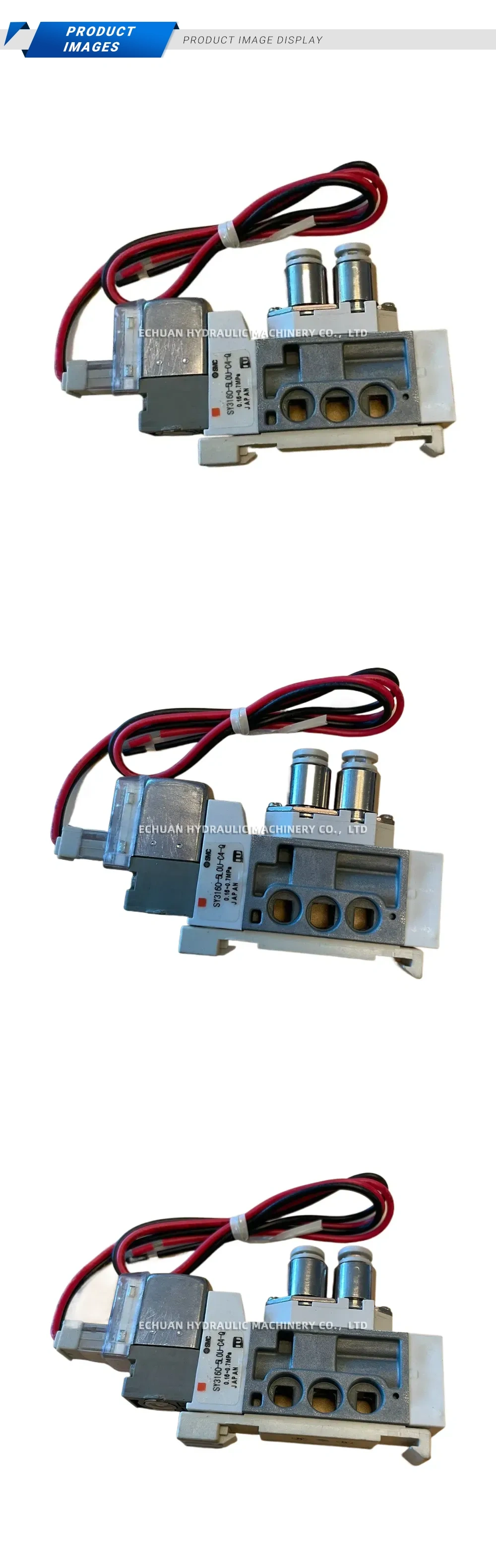 SMC SY3160-5LOU-C4-Q Solenoid Valve Description