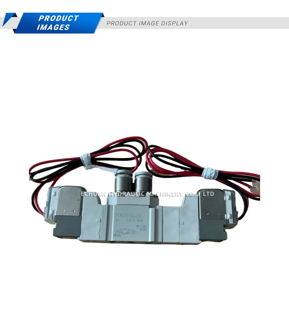 SMC SY3420-5C-C6 Pneumatic Solenoid Valve Description