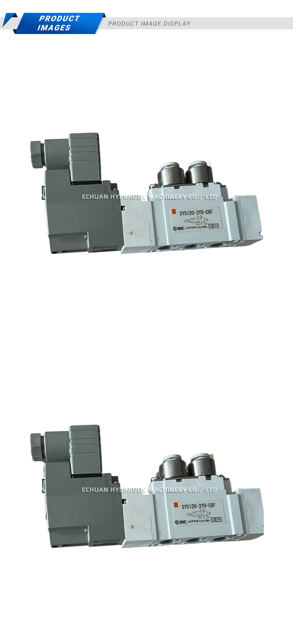 SMC SY5120-3YO-C6F Solenoid Valve Description