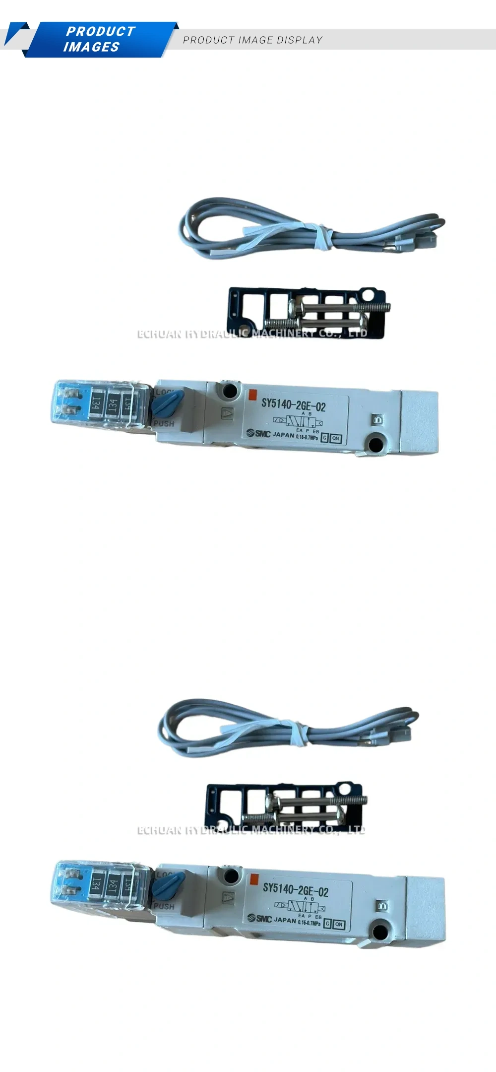 SMC SY5140-2GE-02 Pneumatic Solenoid Valve Description