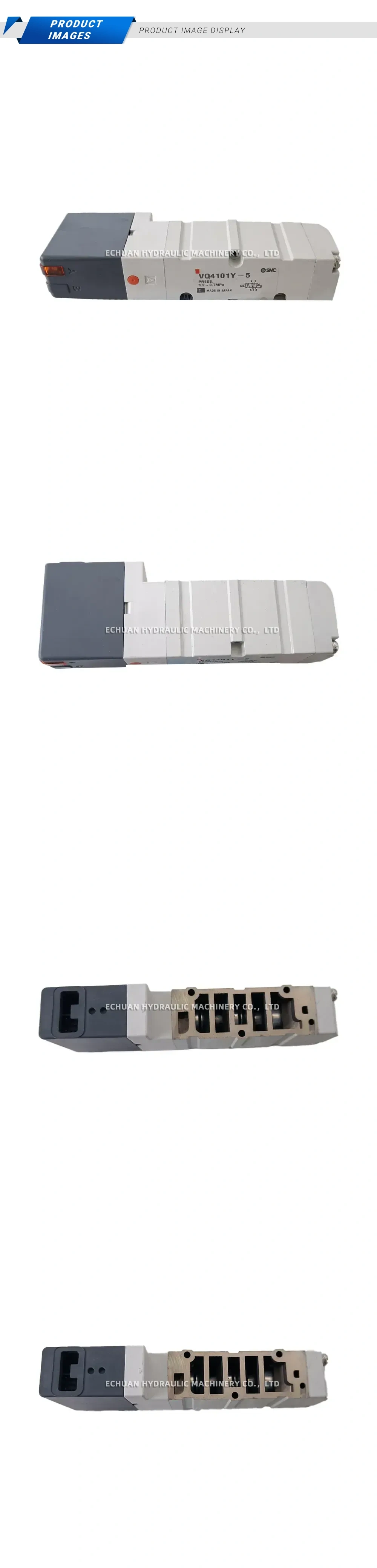 SMC VQ4101Y-5 Solenoid Valve Description