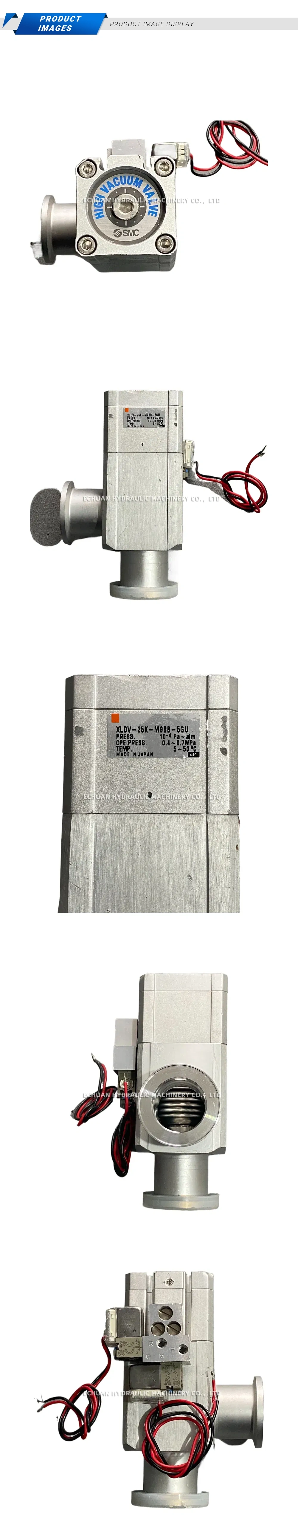 SMC XLDV-25K-M9BB-5GU High Vacuum Valve Description