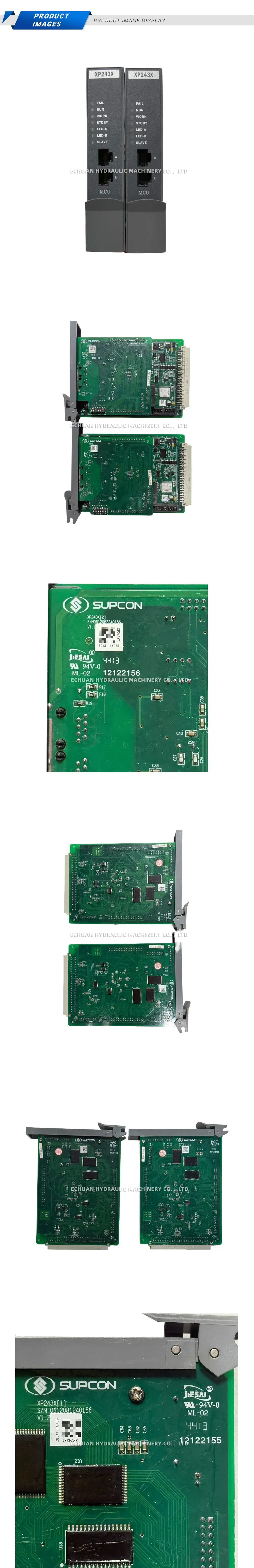 SUPCON XP243X Main Control Unit Card Description