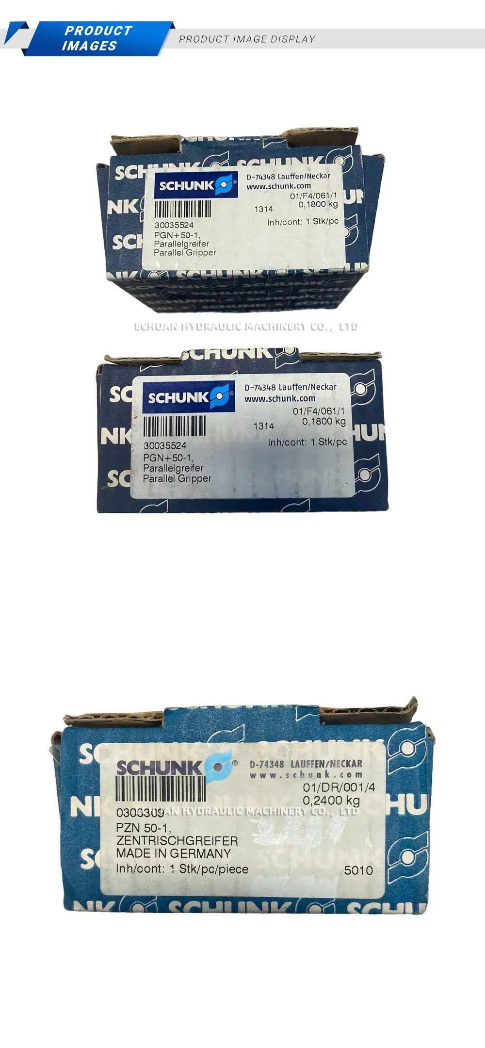 Schunk PGN+ 50-1 Parallel Gripper Description