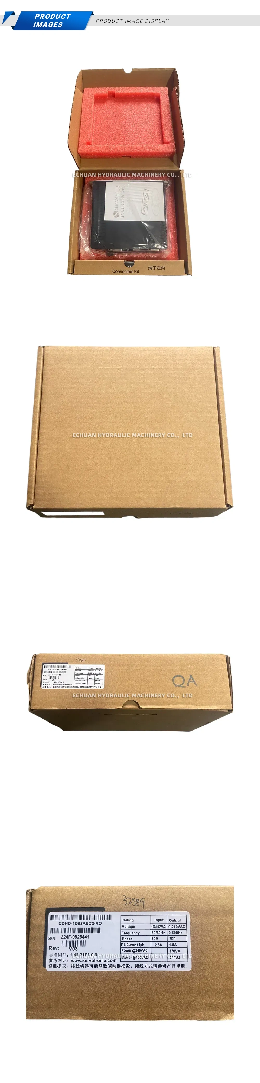 Servotronix CDHD-1D52AEC2-RO AC Servo Drive Description