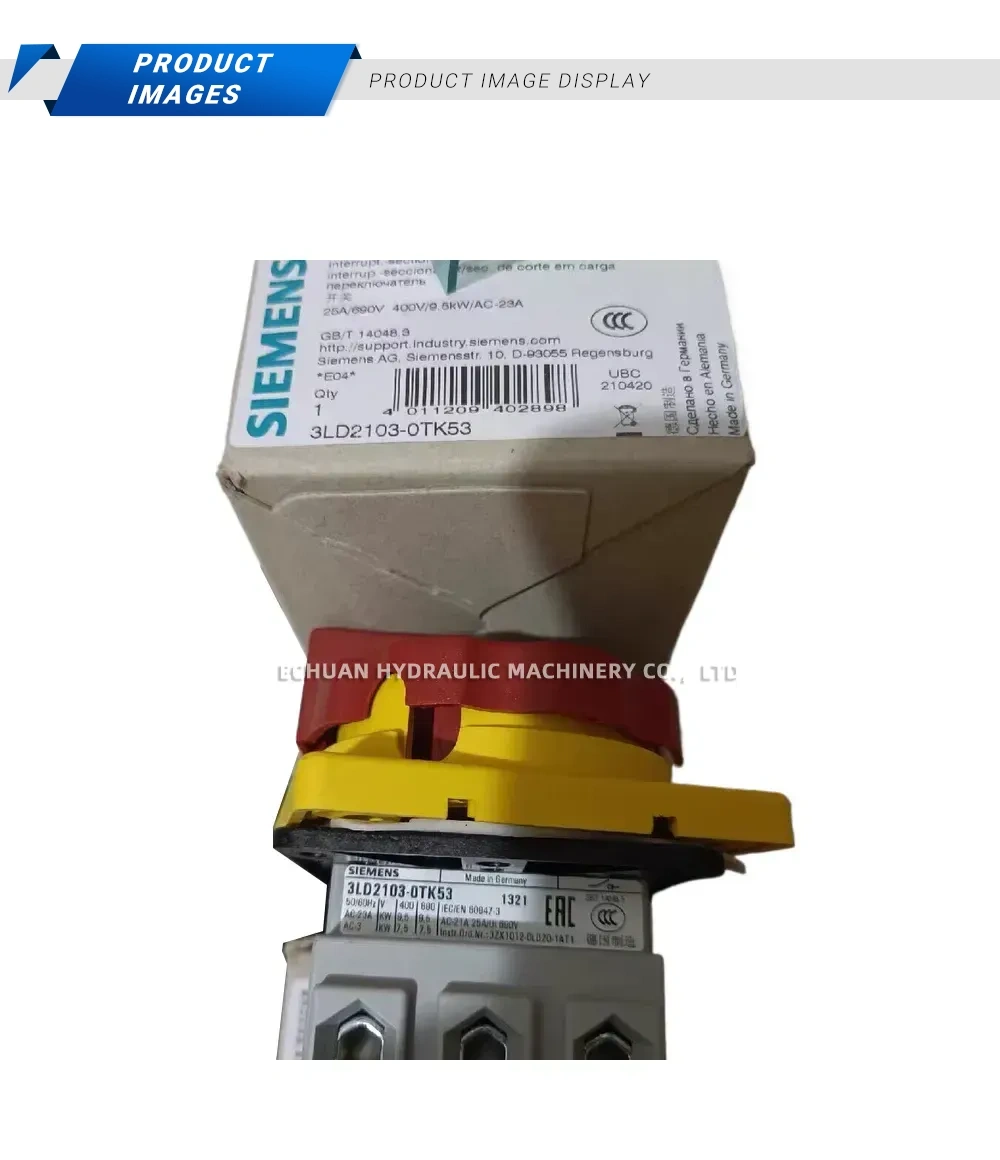 Siemens 3LD2103-0TK53 Load Break Switch Description