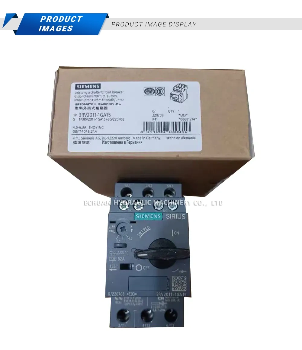 Siemens 3RV2011-1GA15 Motor Protection Circuit Breaker Description