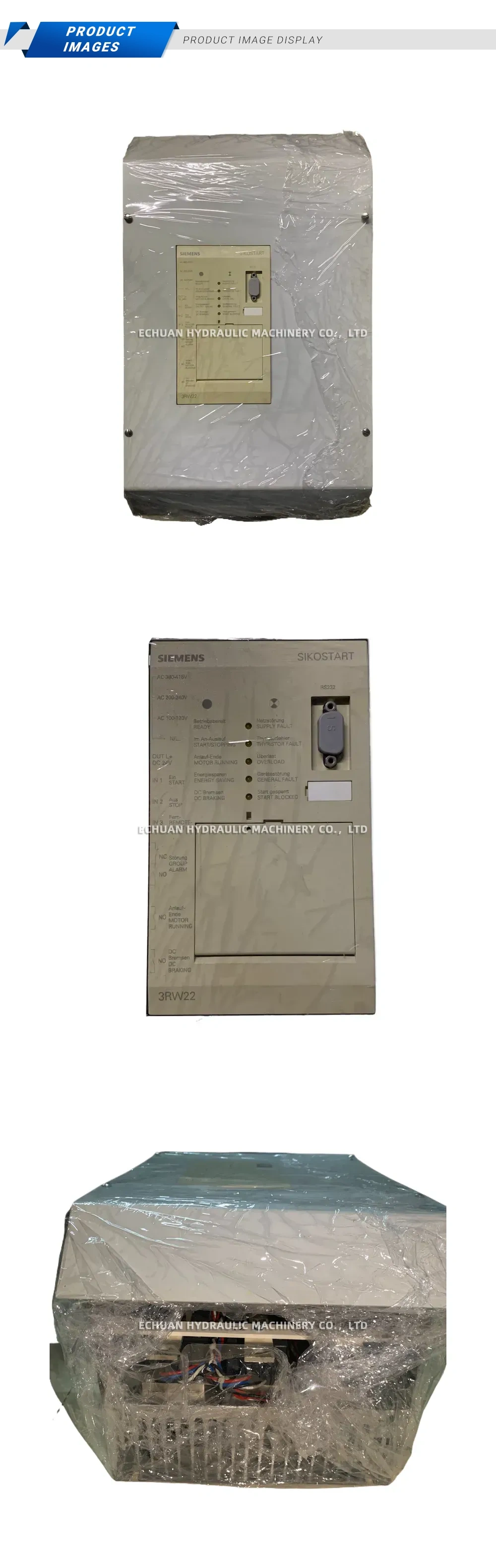 Siemens 3RW22 Soft Starter Description