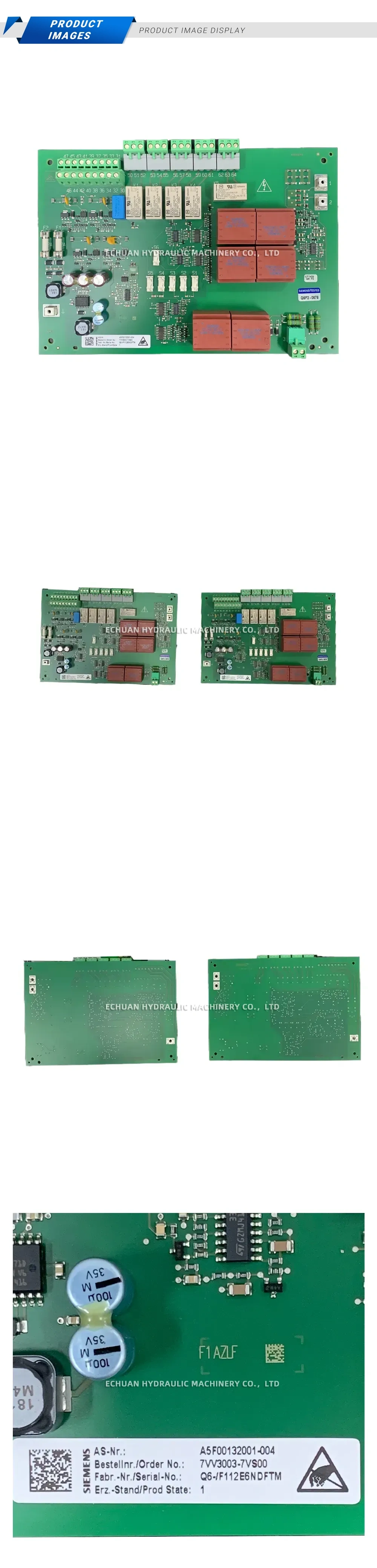 Siemens 7VV3003-7VS00 Circuit Board Description