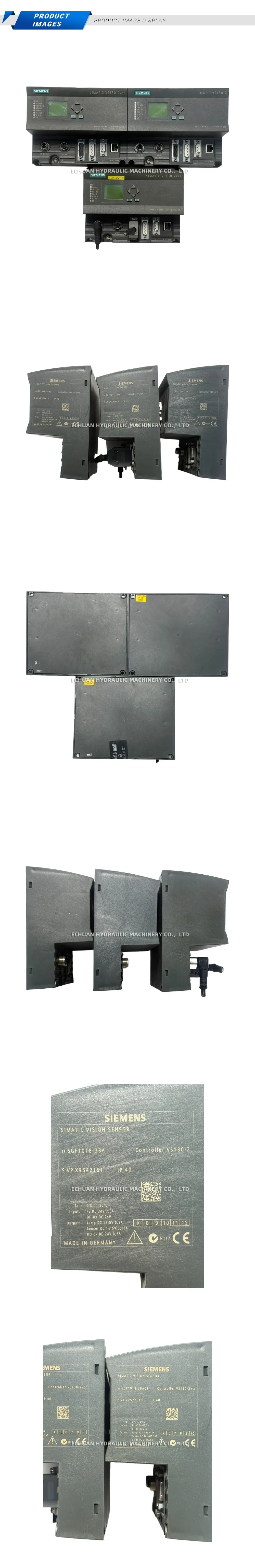 Siemens SIMATIC VS130-2 / VS130-2vcr (6GF1018-3BA / 6GF1018-3BA01) SIMATIC Vision Sensor Controller Description