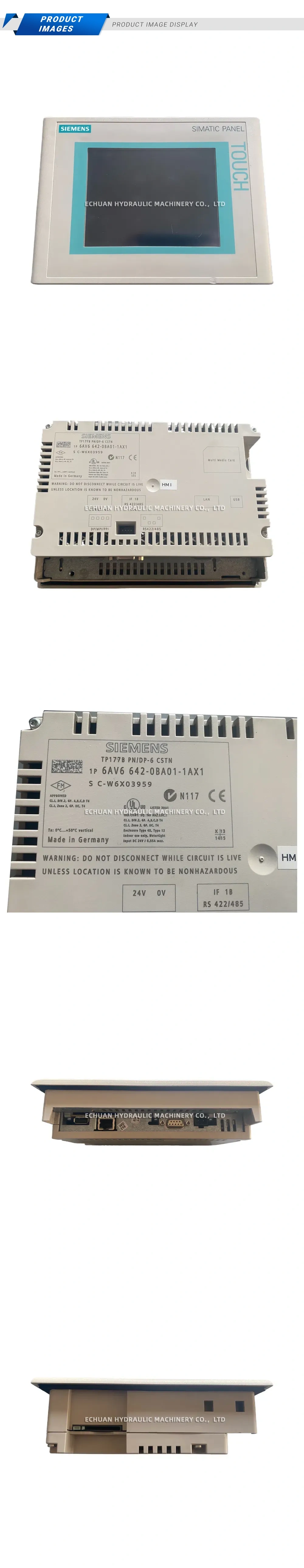 Siemens TP177B PN/DP-6 CSTN (6AV6 642-0BA01-1AX1) HMI Touch Panel Description