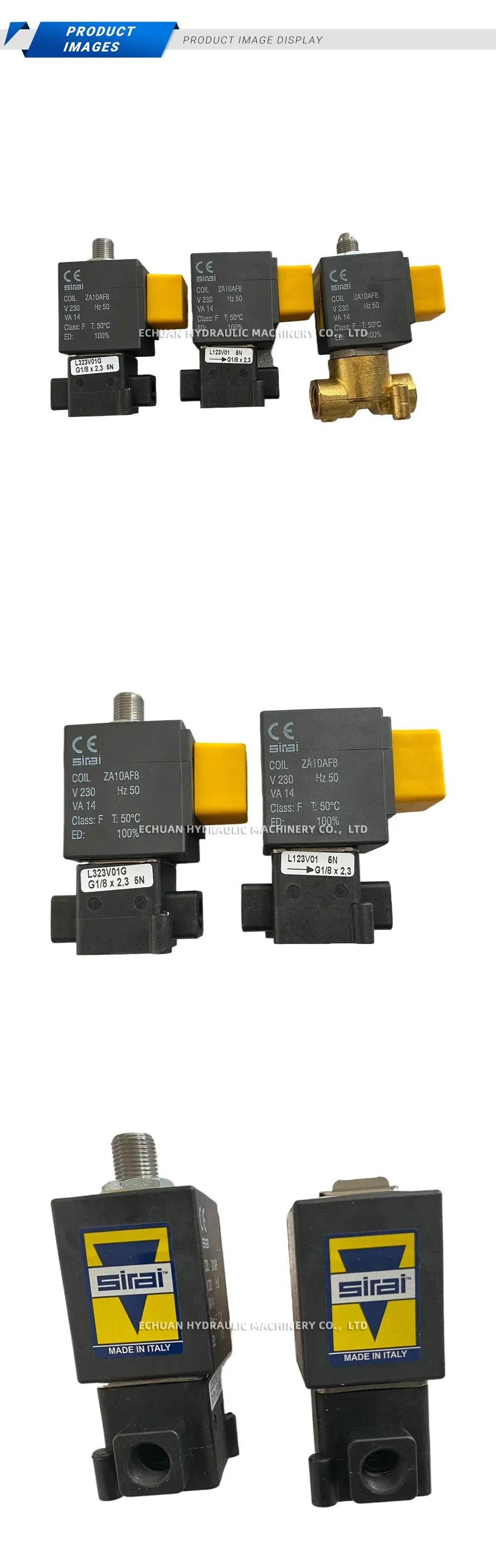 Sirai L323V01G Solenoid Valve Description
