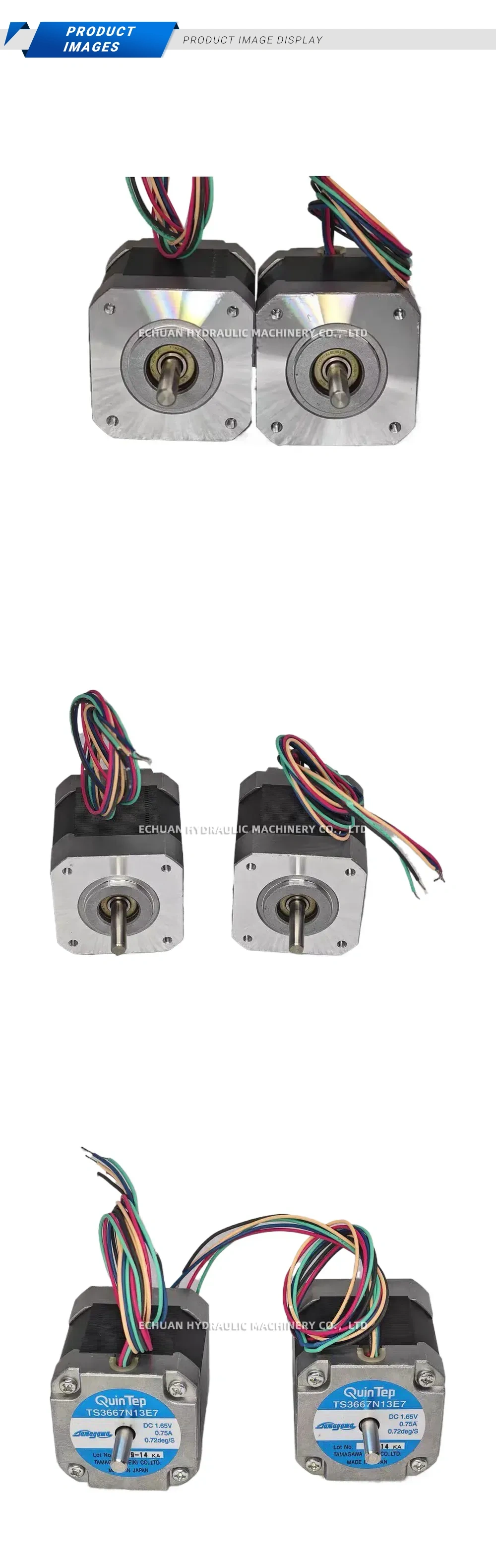 Tamagawa TS3667N13E7 5-Phase Stepping Motor Description