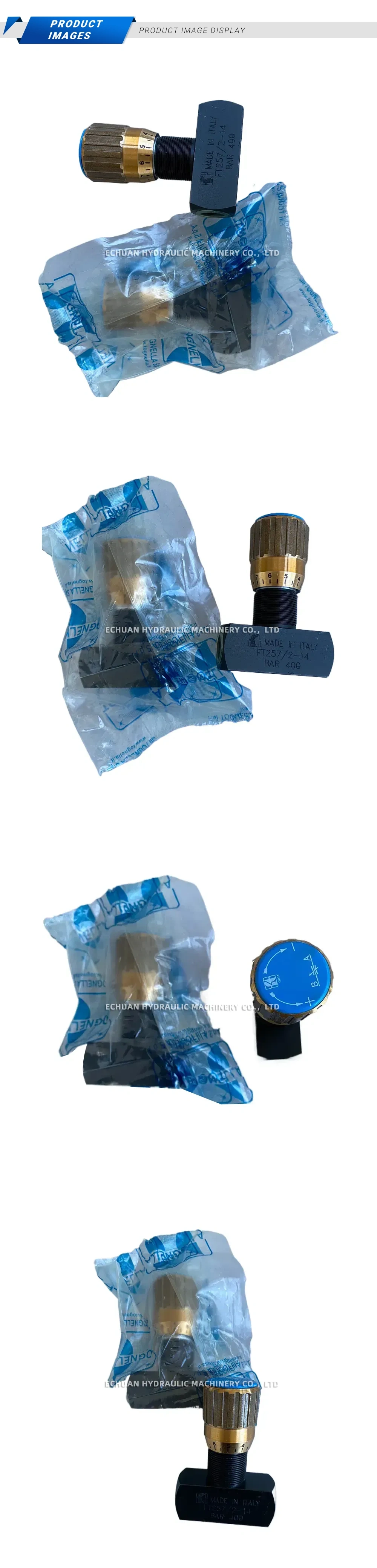 Tognella FT257/2-14 Hydraulic Flow Control Valve Description