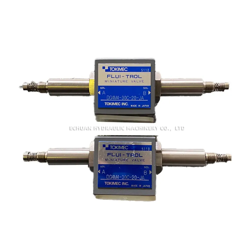 Tokimec DG4M4-30C-20-JA Hydraulic Directional Control Valve