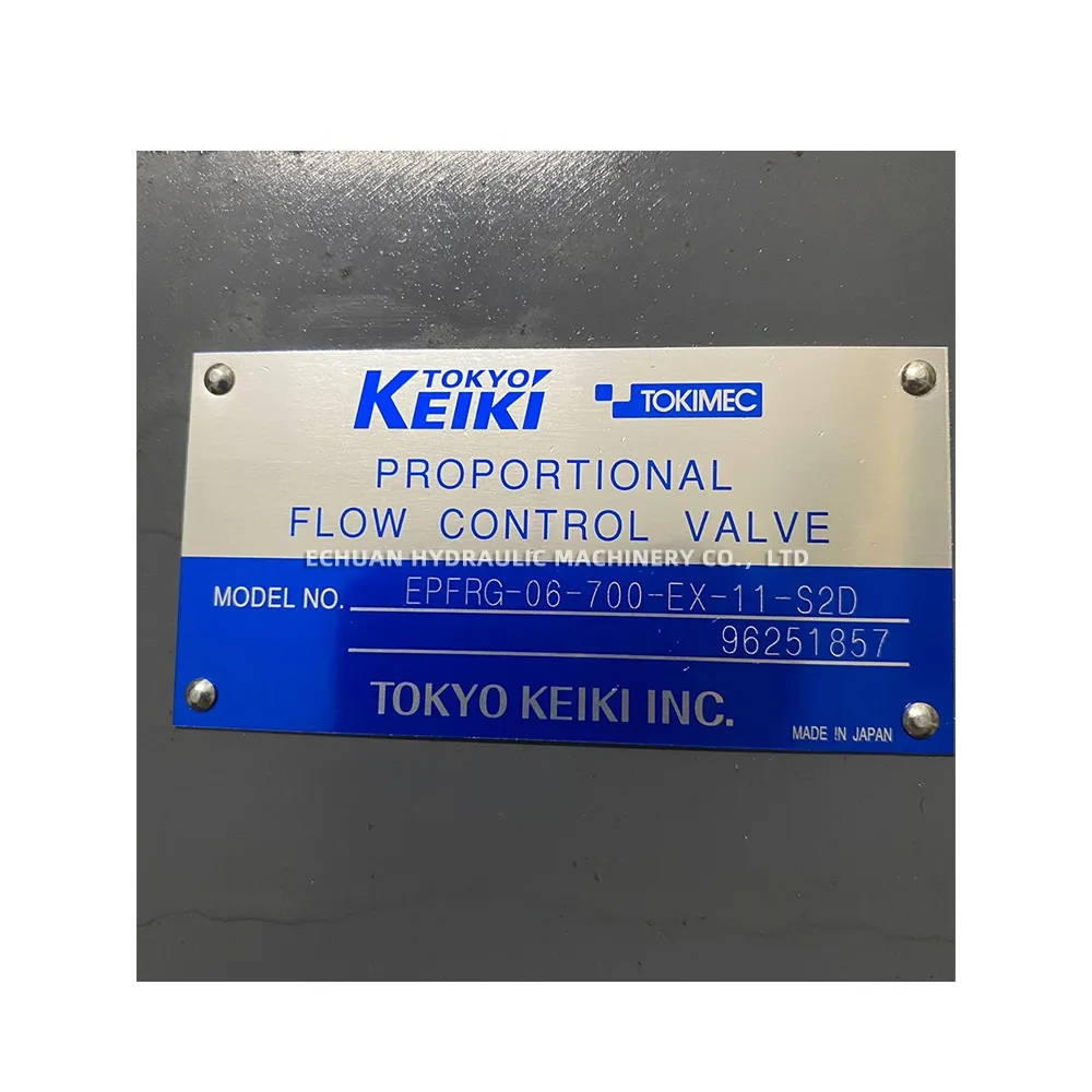 Tokyo Keiki EPFRG-06-700-EX-11-S2D Proportional Flow Control Valve