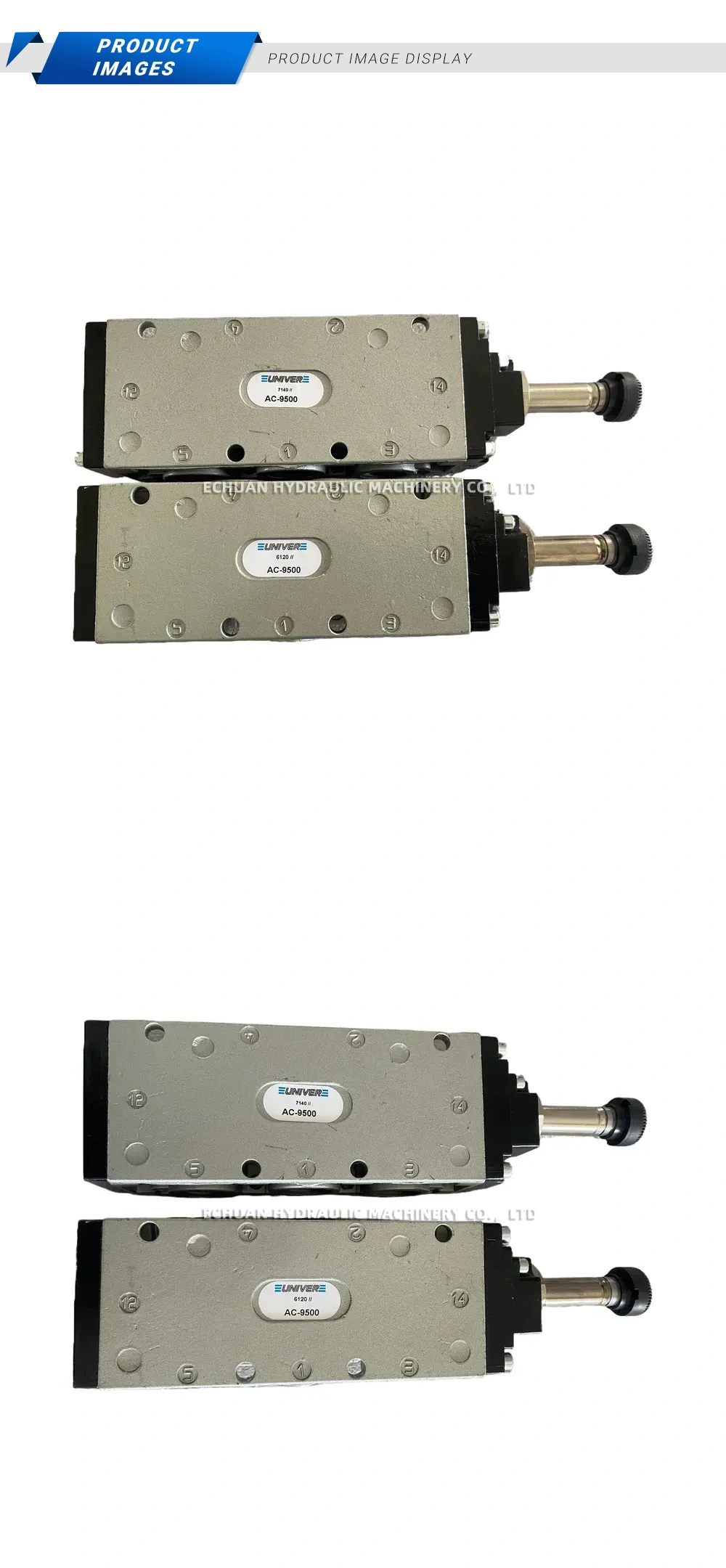 UNIVER AC-9500 Pneumatic Solenoid Valve Description