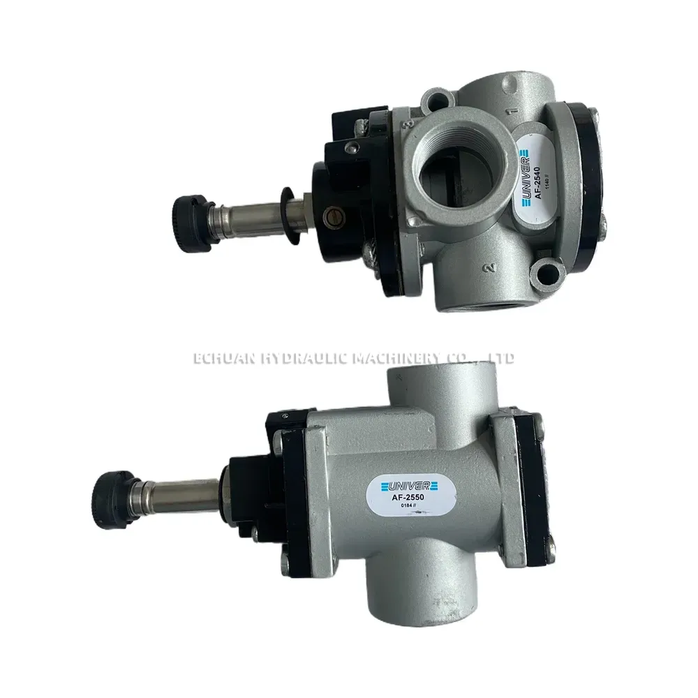 UNIVER AF-2540 / AF-2550 Pneumatic Manual Valve