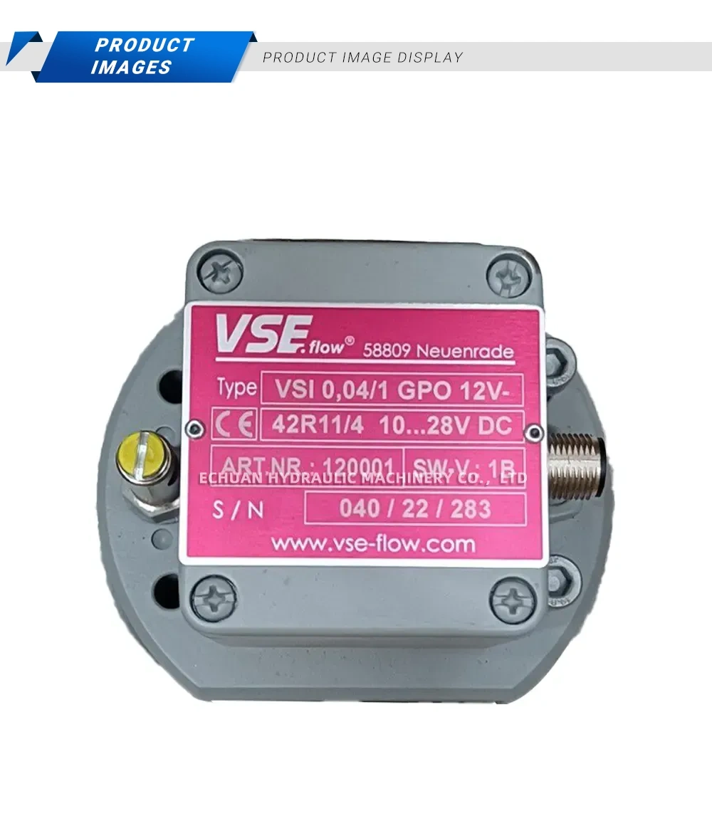 VSE VSI 0,04/1 GPO 12V- Gear Flow Meter Description