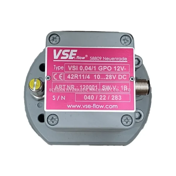 VSE VSI 0,04/1 GPO 12V- Gear Flow Meter - Echuan Hydraulic