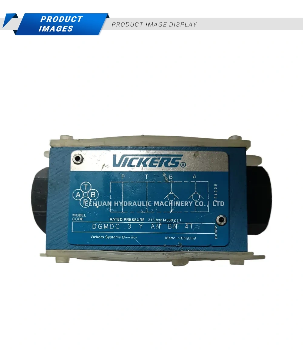 Vickers DGMDC 3 Y AN BN 41 Hydraulic Pilot Operated Check Valve Description