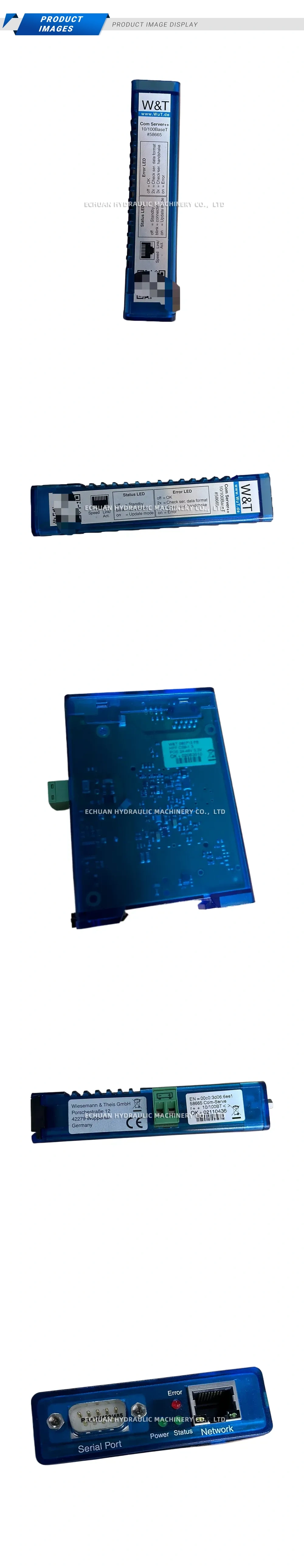 W&T 58665 Serial Device Server Description