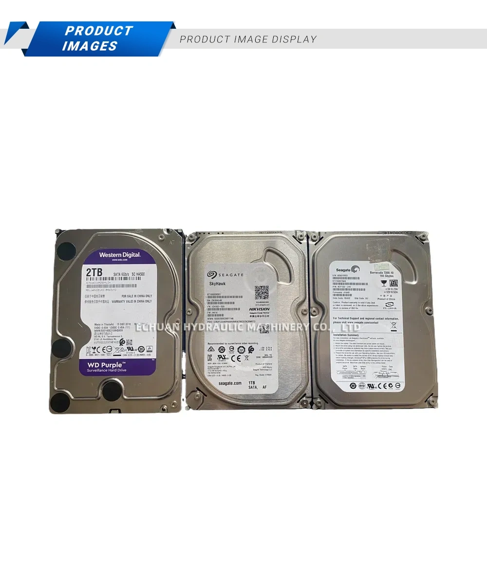 Western Digital, Seagate WD Purple 2TB, SkyHawk 1TB, Barracuda 7200.10 160GB Hard Disk Drive Description