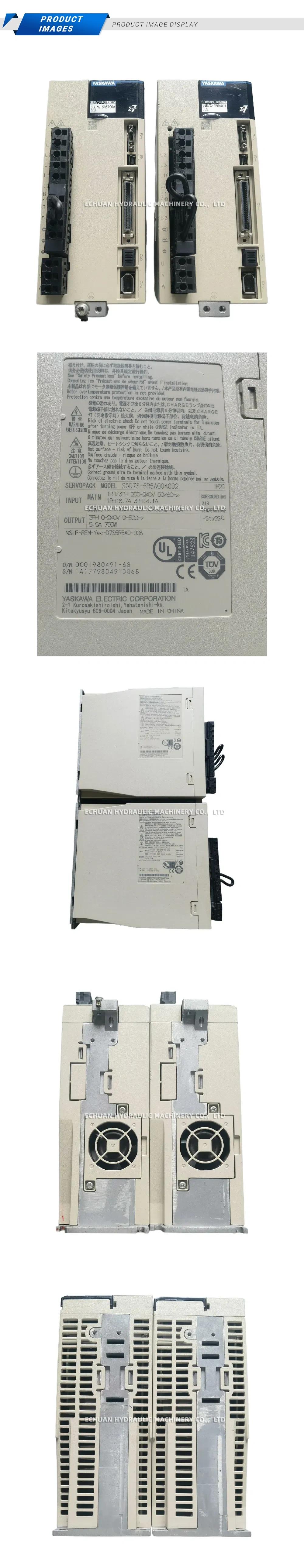 YASKAWA SGD7S-5R5A00A002 Servo Drive Description