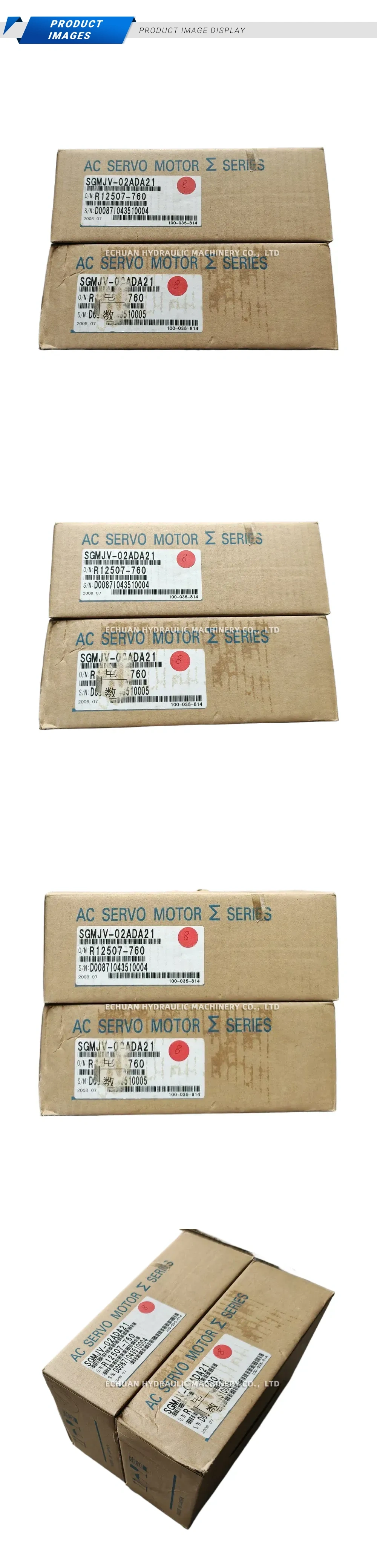 Yaskawa SGMJV-02ADA21 AC Servo Motor Description