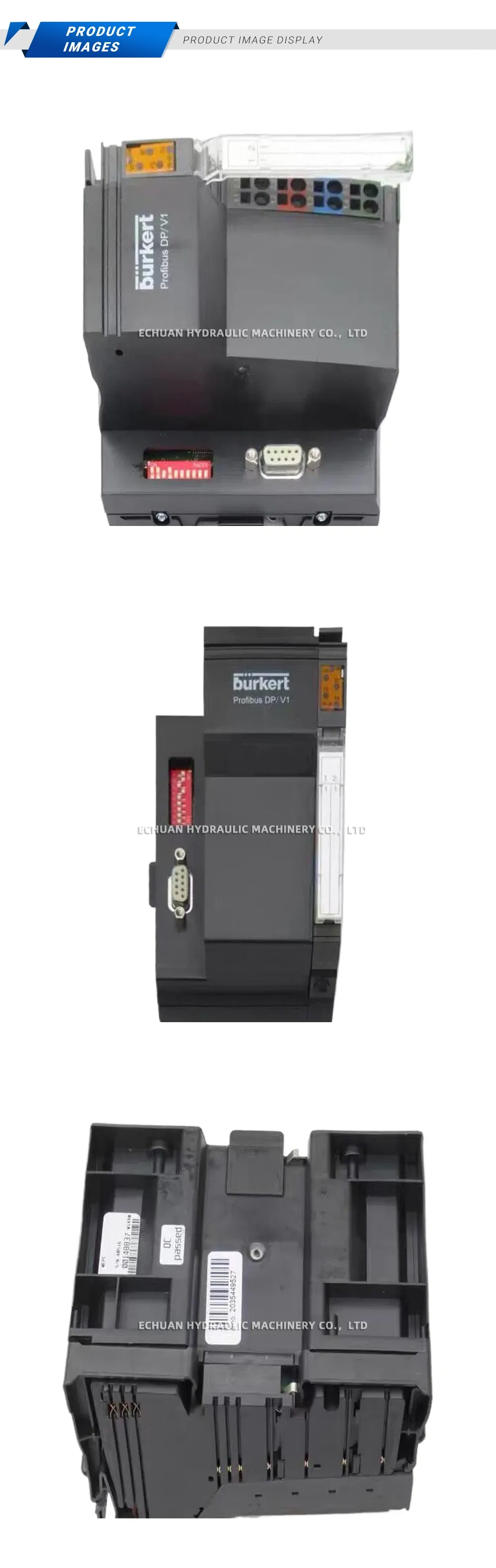 bürkert Profibus DP/V1 Profibus DP Interface Module Description