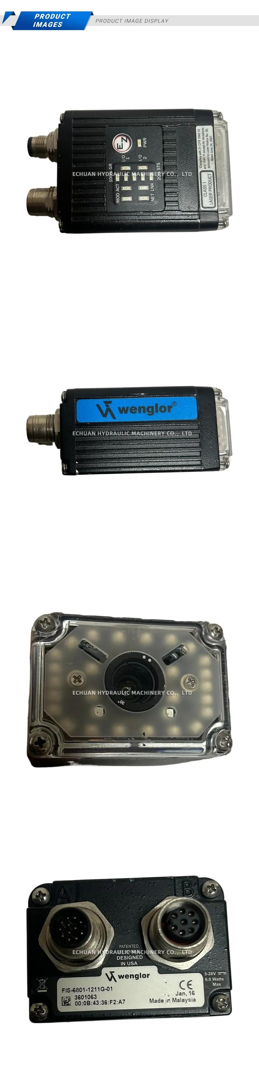 wenglor FIS-6801-1211G-01 Smart Camera Description